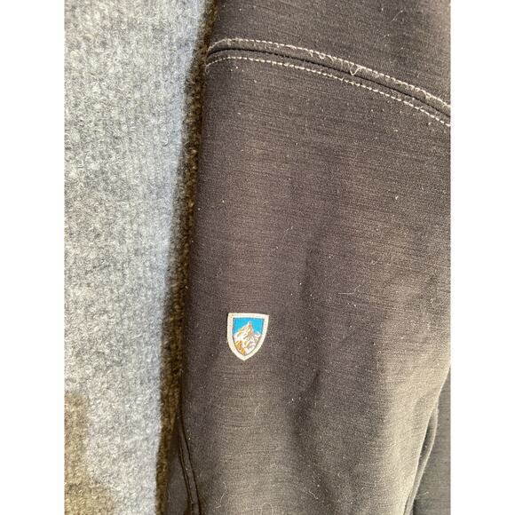 Kuhl Full Zip Jacket Mens Large Black Outdoor Fleece Pockets Performance Stretch - Picture 3 of 6